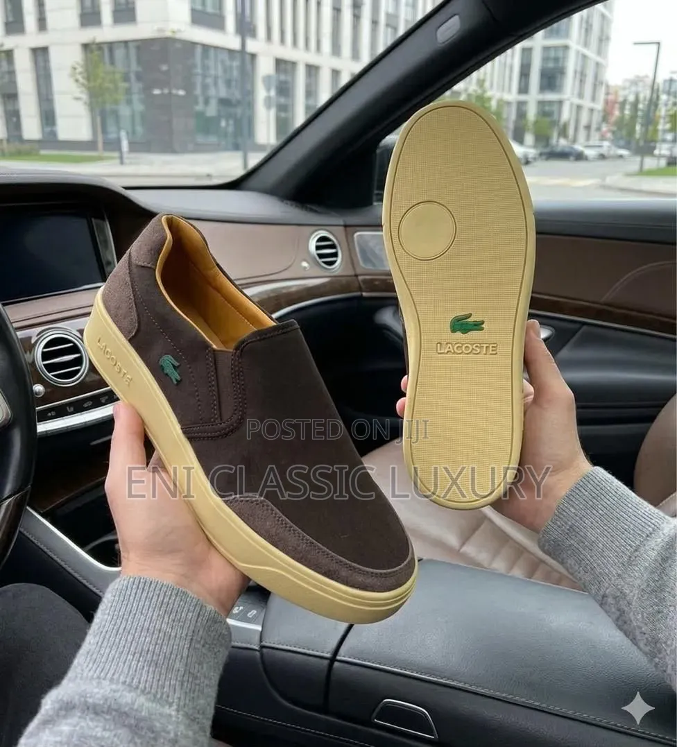Lacoste Best Quality Flat Shoes Collection Well Banded Package