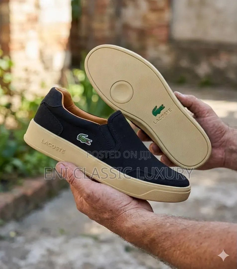 Lacoste Best Quality Flat Shoes Collection Well Banded Package