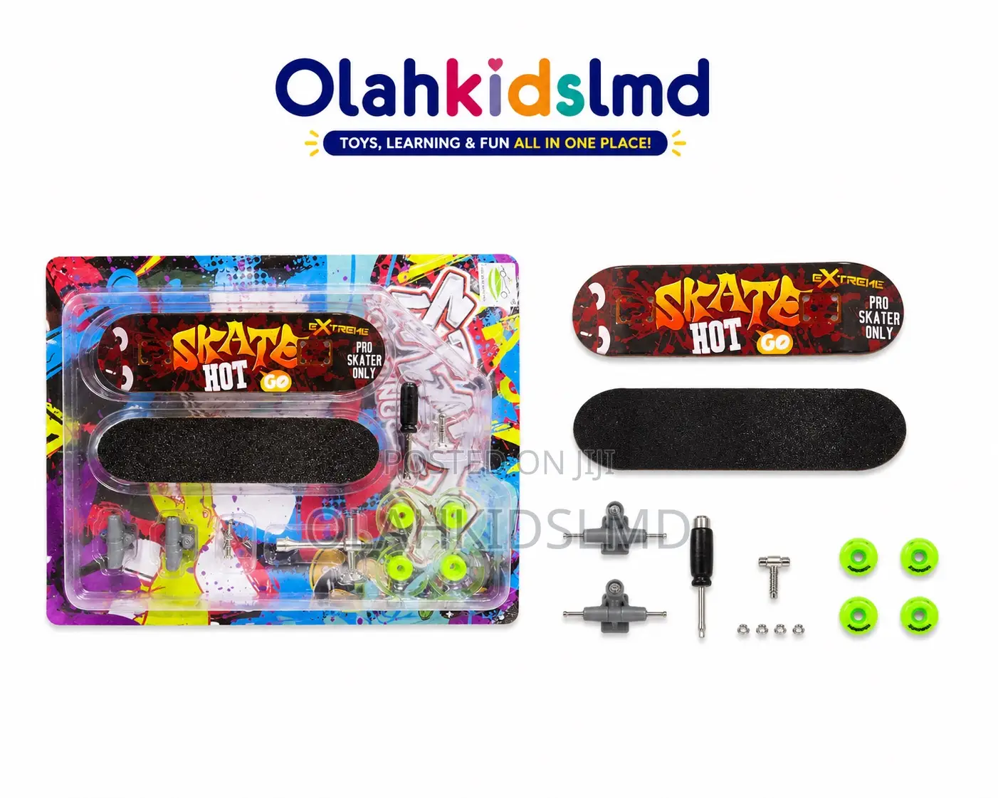 Extreme Fingerboard Skateboard Toy Set – Pro Skater Mini Skateboard