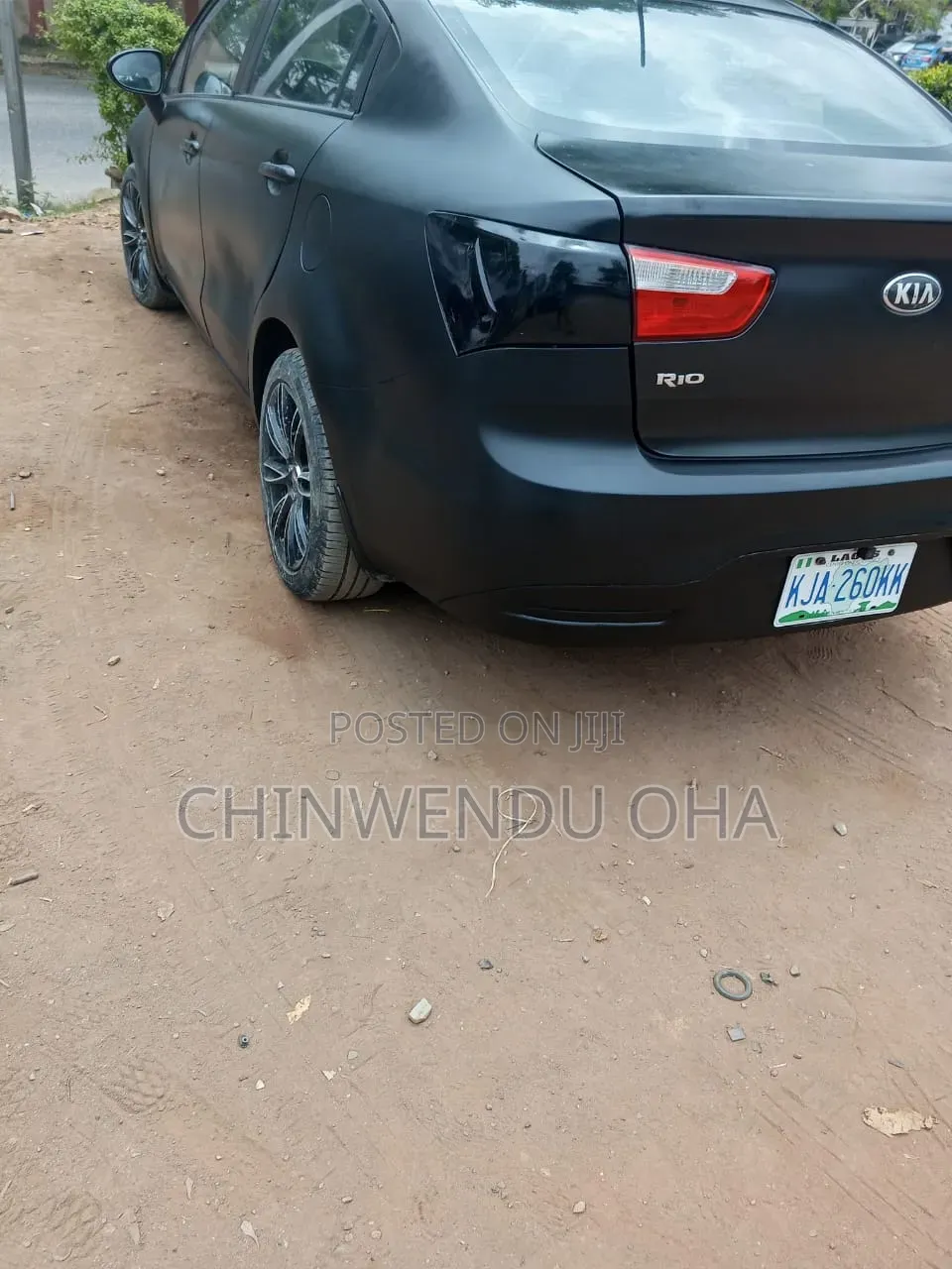 Kia Rio 2012 Black