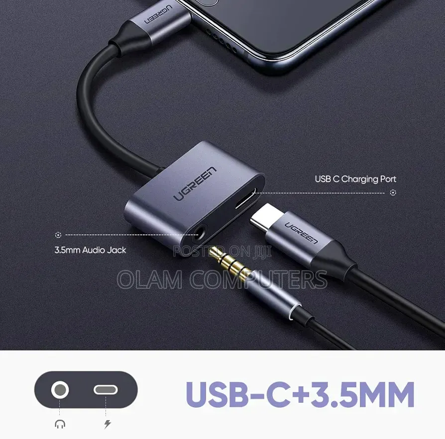 Ugreen Usb-C to 3.5mm Audio Adapter