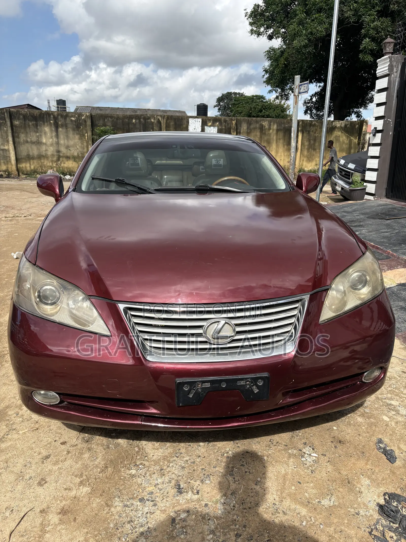 Lexus ES 350 2008 Burgundy
