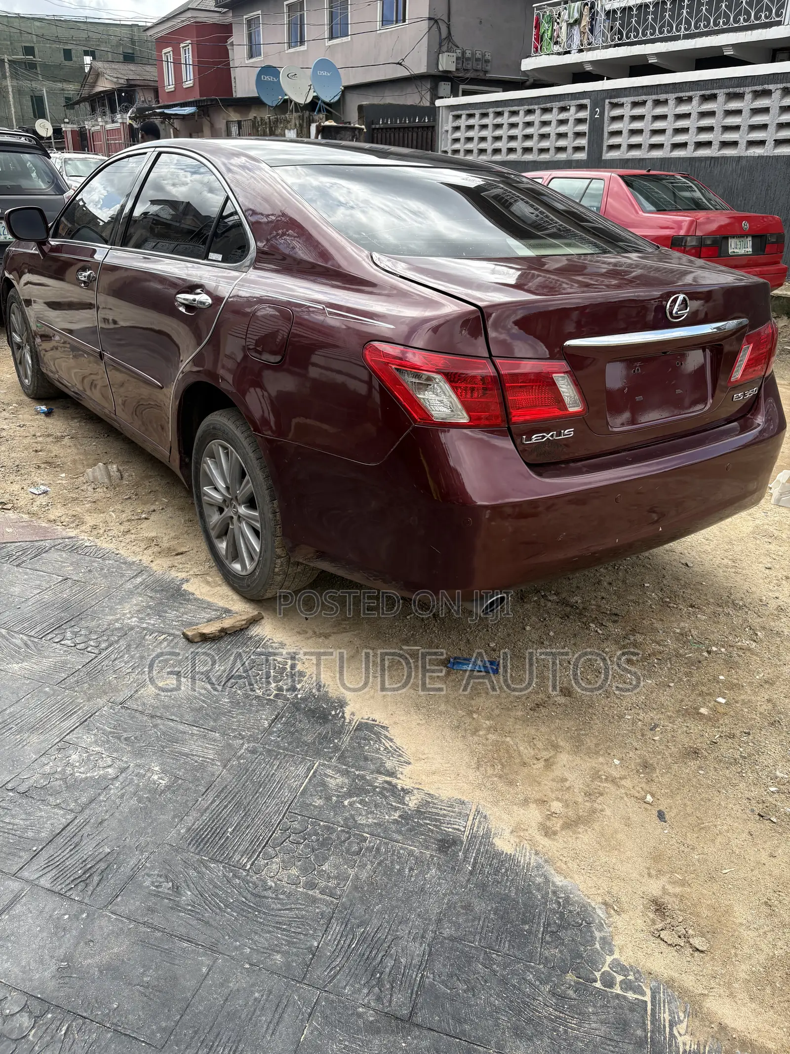 Lexus ES 350 2008 Burgundy