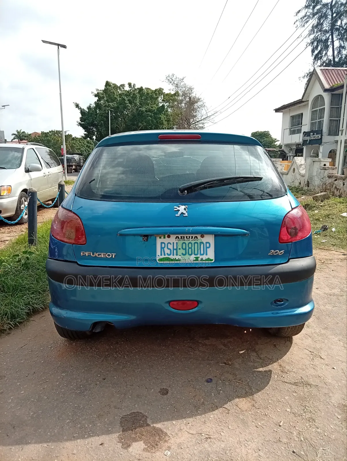 Peugeot 206 1.4 D 2002 Blue