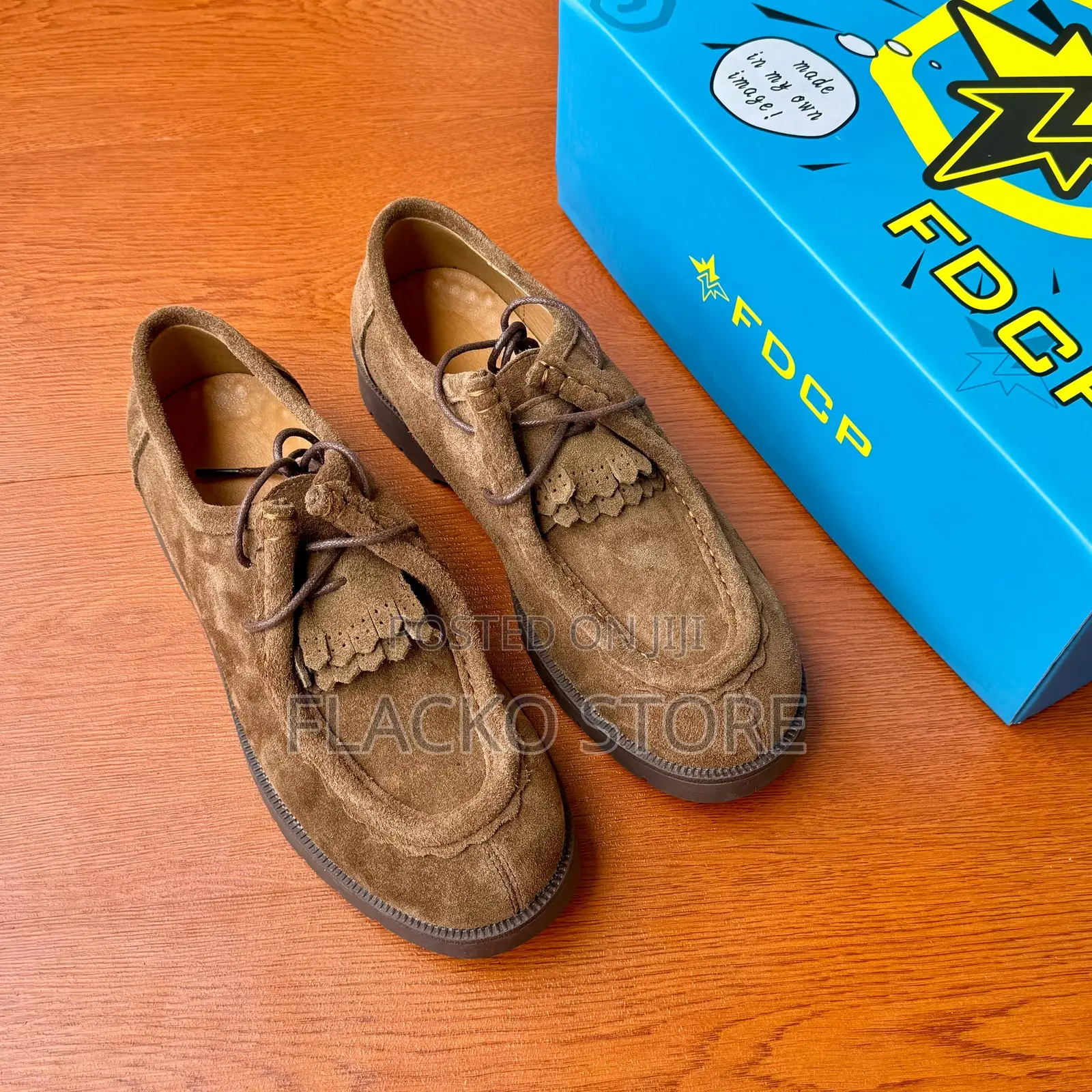 Original Padror Derby Workwear Suede Shoes