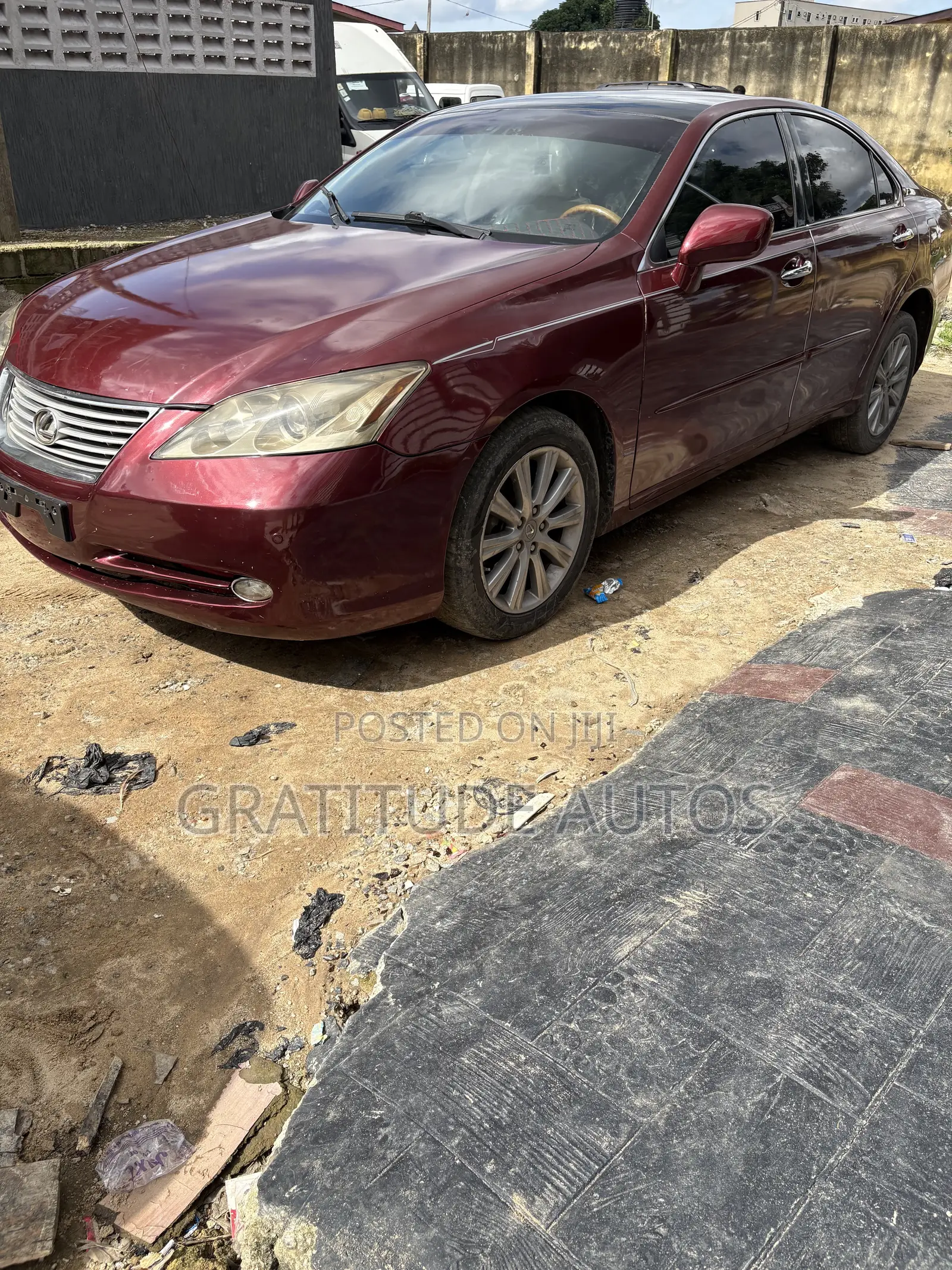 Lexus ES 350 2008 Burgundy