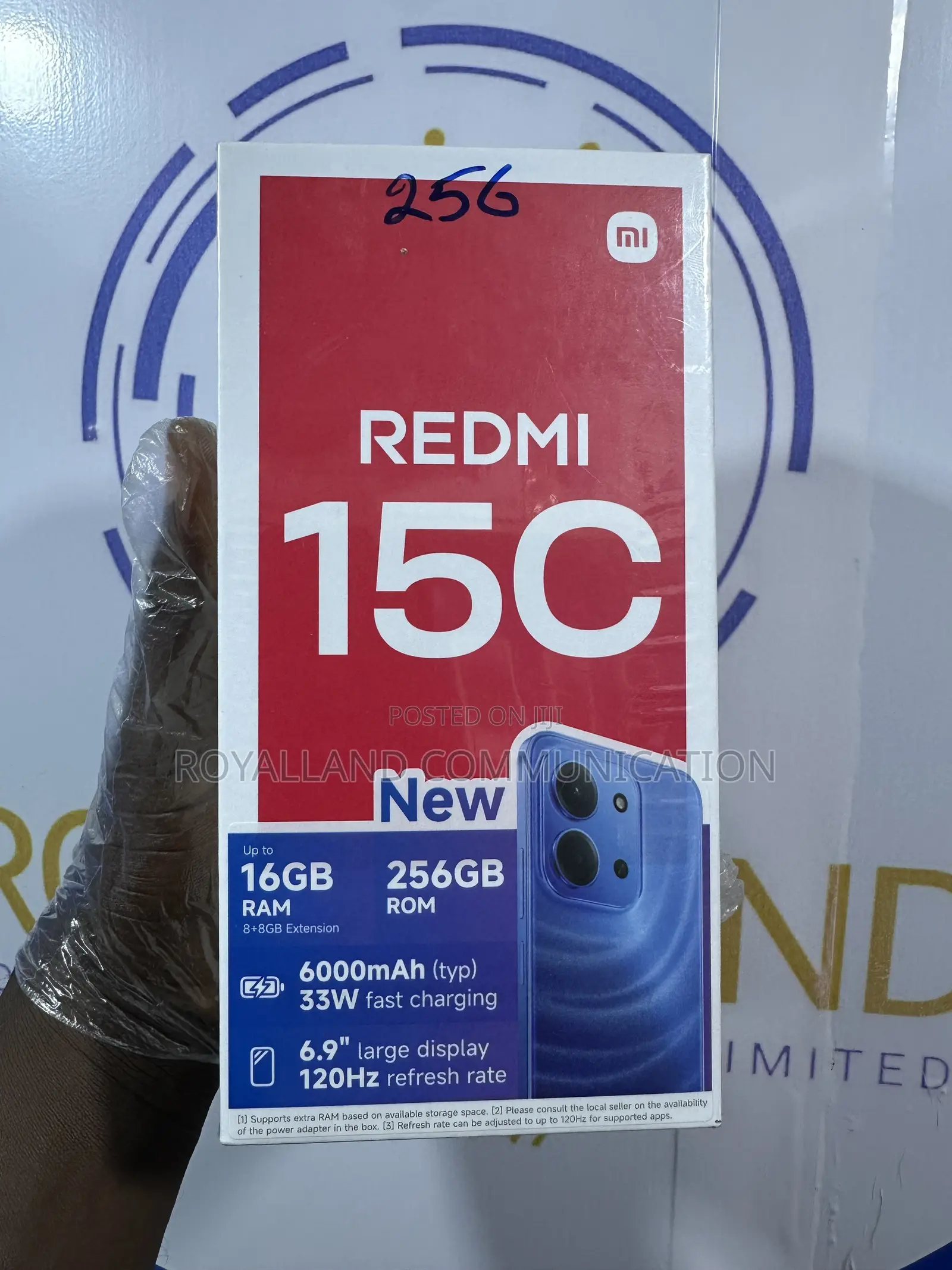 New Xiaomi Redmi 15C 4G 256 GB Red