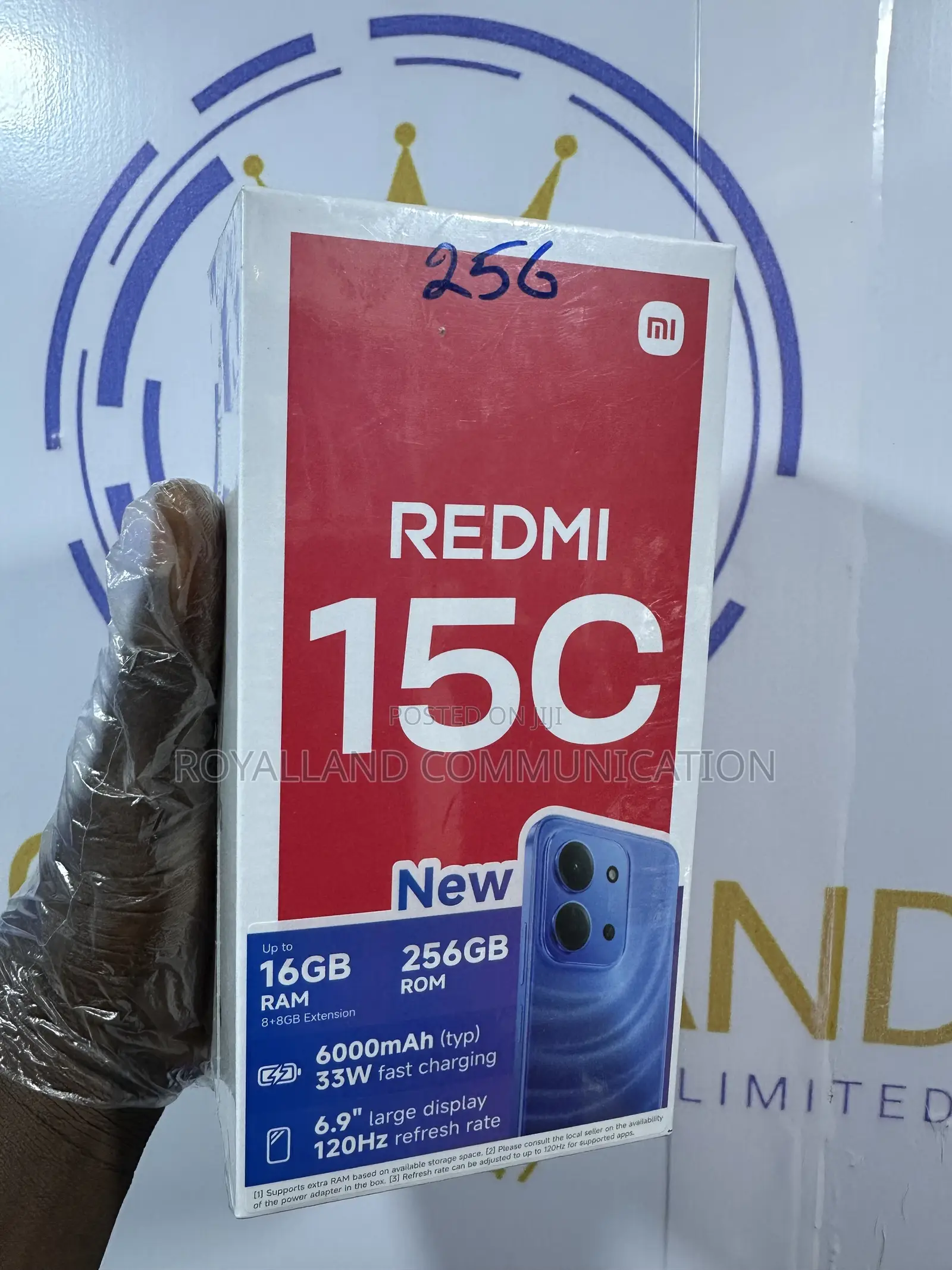 New Xiaomi Redmi 15C 4G 256 GB Red
