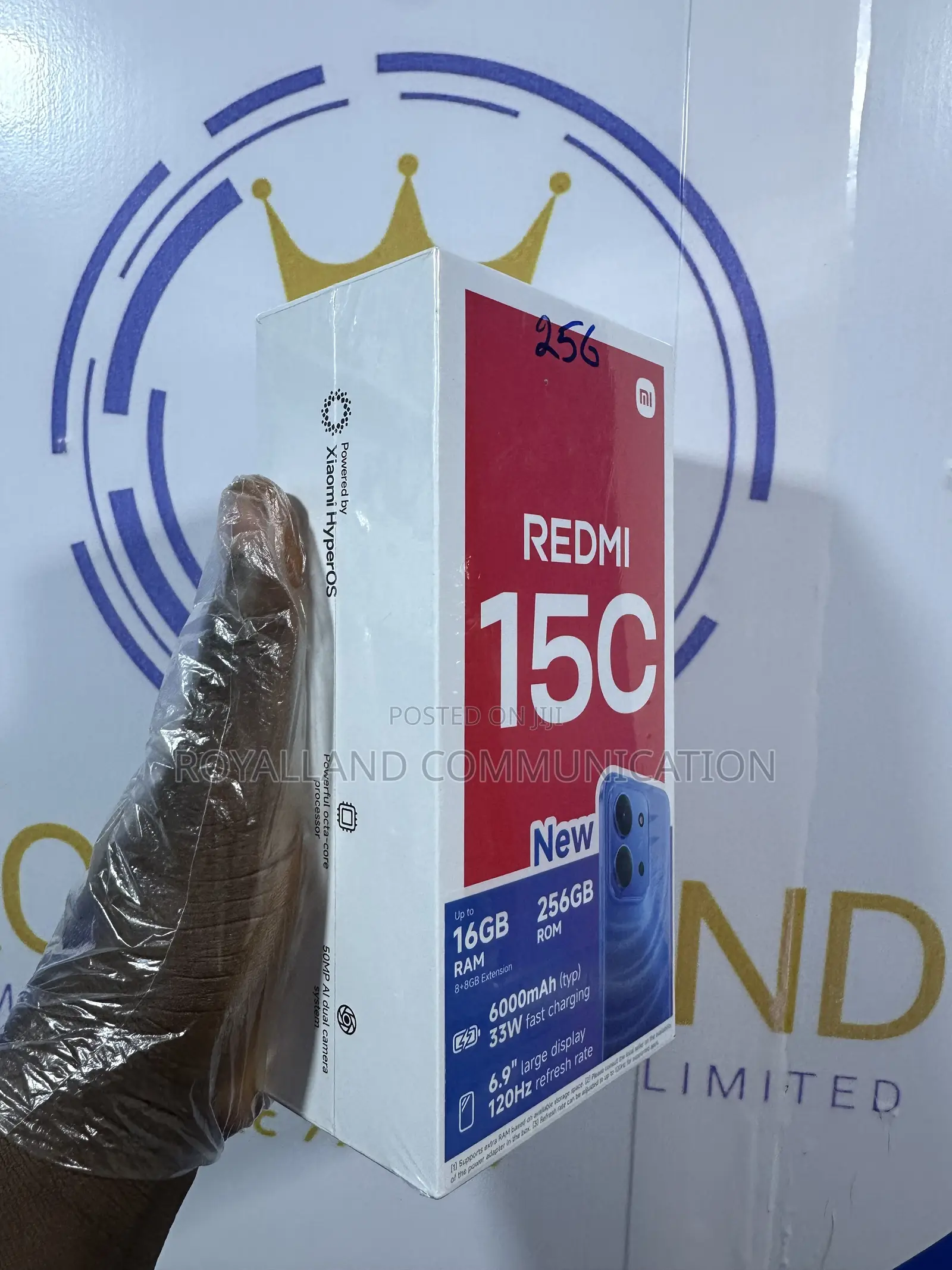 New Xiaomi Redmi 15C 4G 256 GB Red