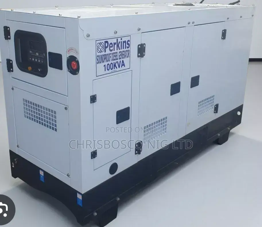Perkins Soundproof Diesel Generator 100kva
