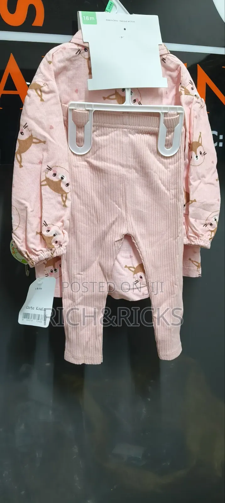 3-Piecirrel Print Tunic, Leggings Headband Set