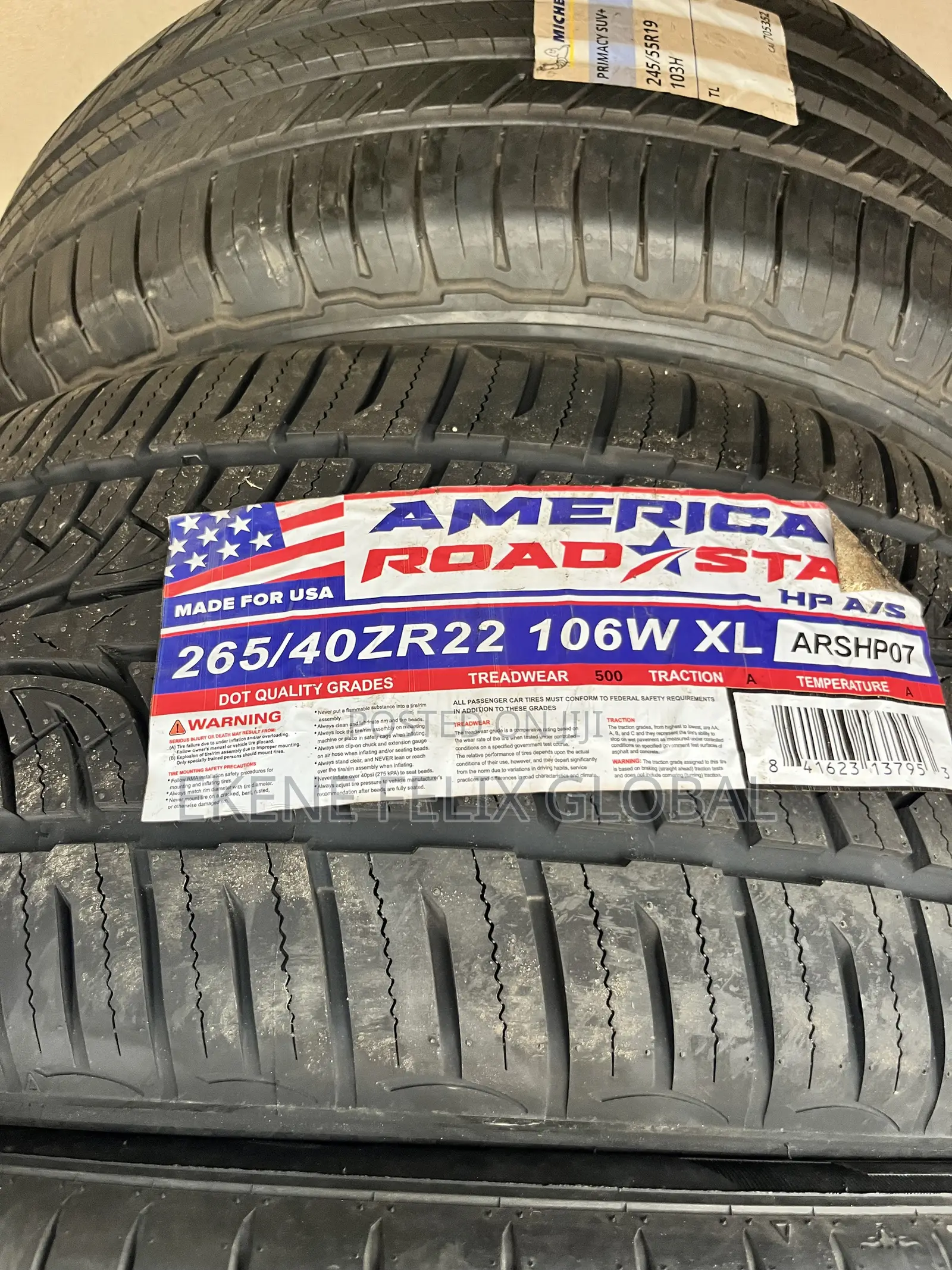 265/40/22 American Star