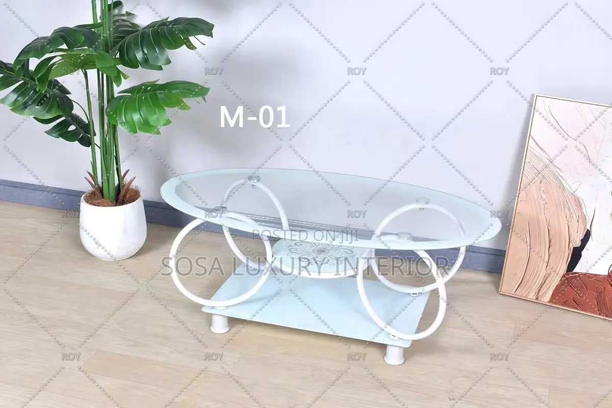 Modern Round Glass Centre Table