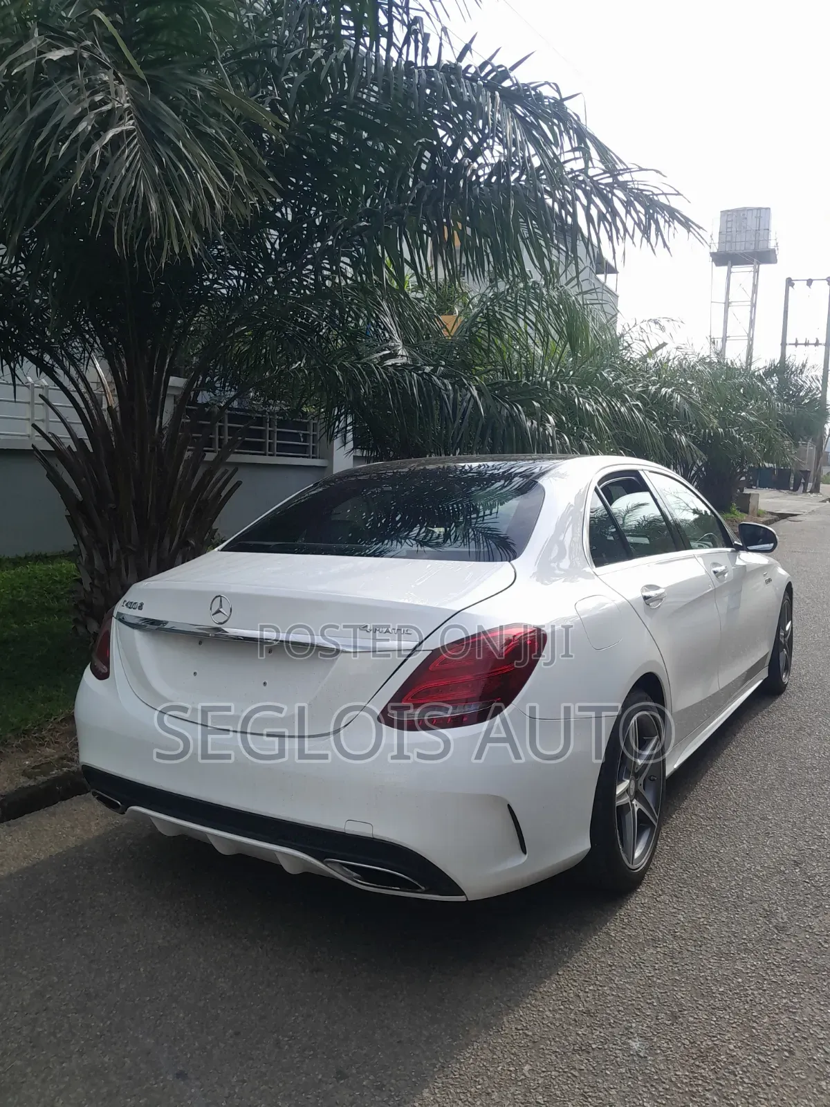 Mercedes-Benz C400 2016 White