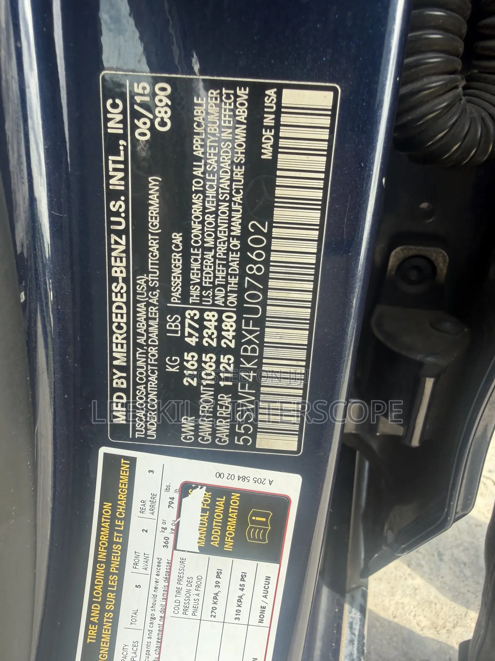 Mercedes-Benz C300 2013 Blue