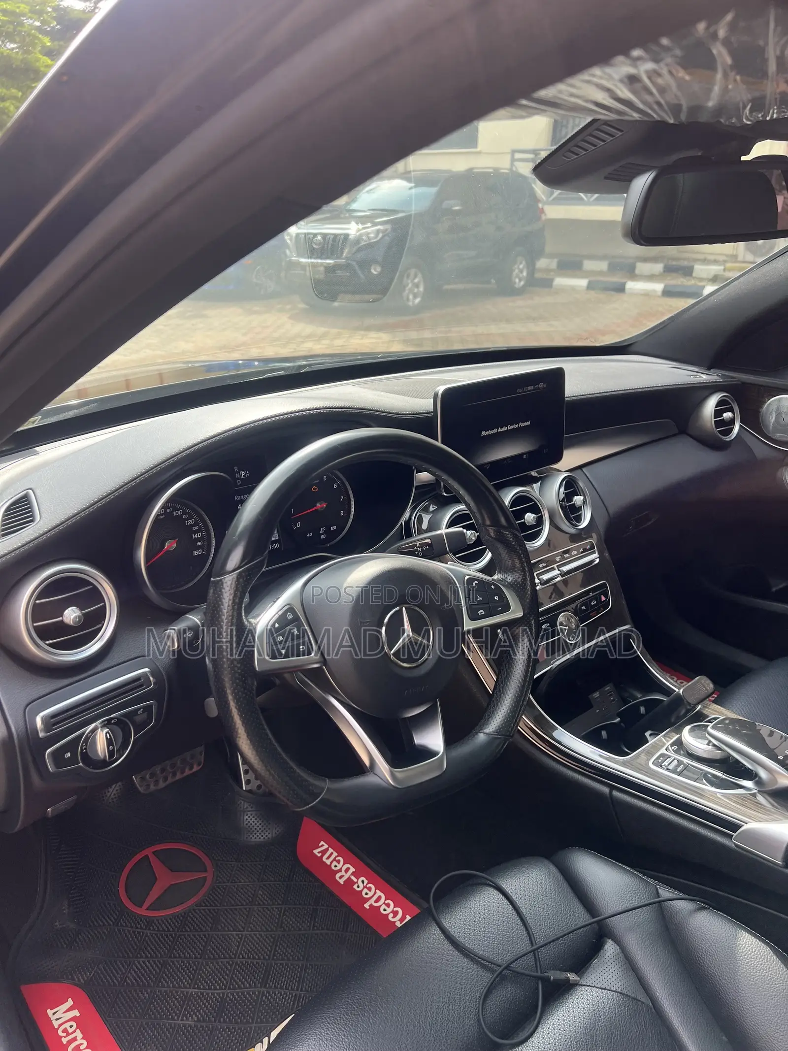 Mercedes-Benz C400 4Matic AWD Sedan (3.0L V6 7A) 2015 Black