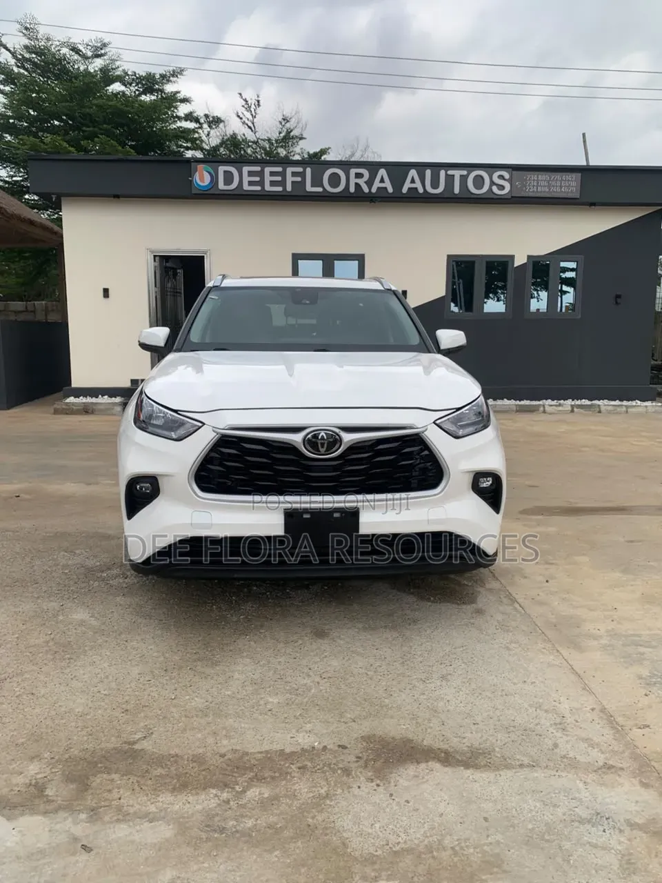 Toyota Highlander XLE FWD 2020 White