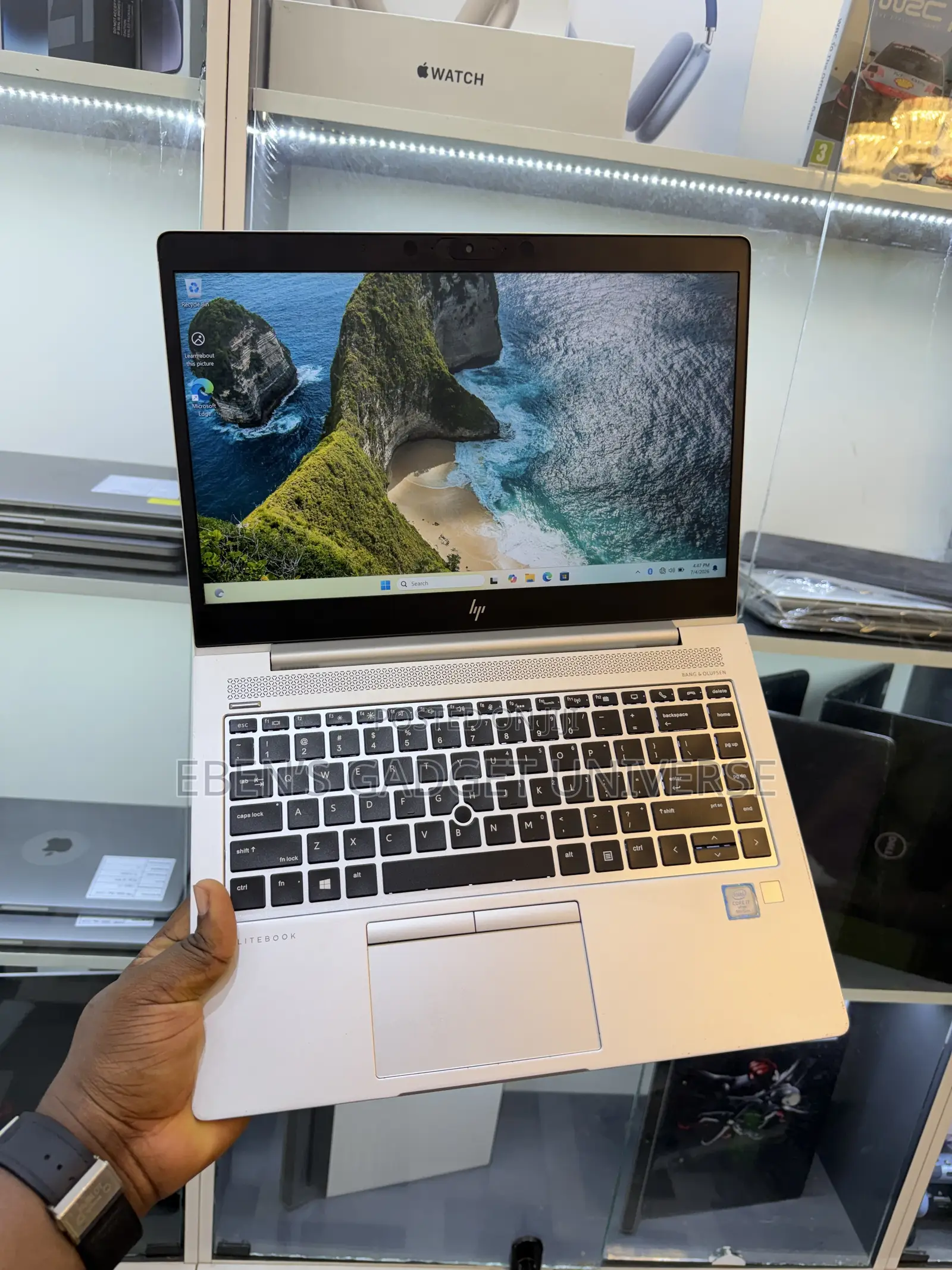 Laptop HP EliteBook 840 G6 16GB Intel Core i7 HDD 256GB