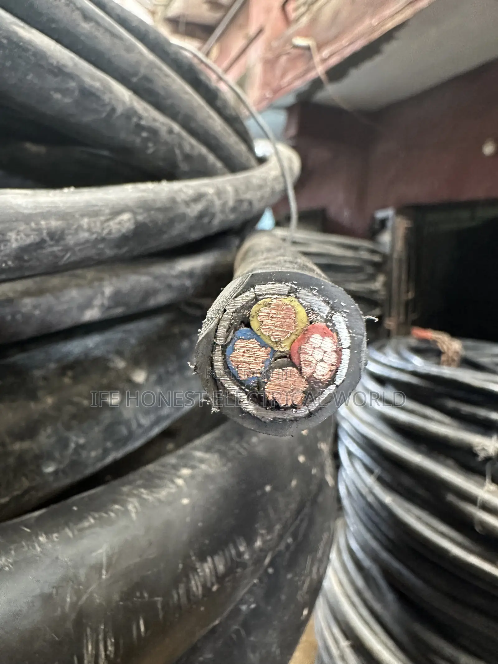 Kablematel 25mmx4core Armored Cable