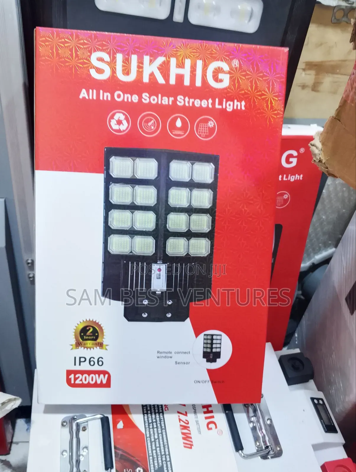 1200w 16eyes Sukhig Solar Street Lights