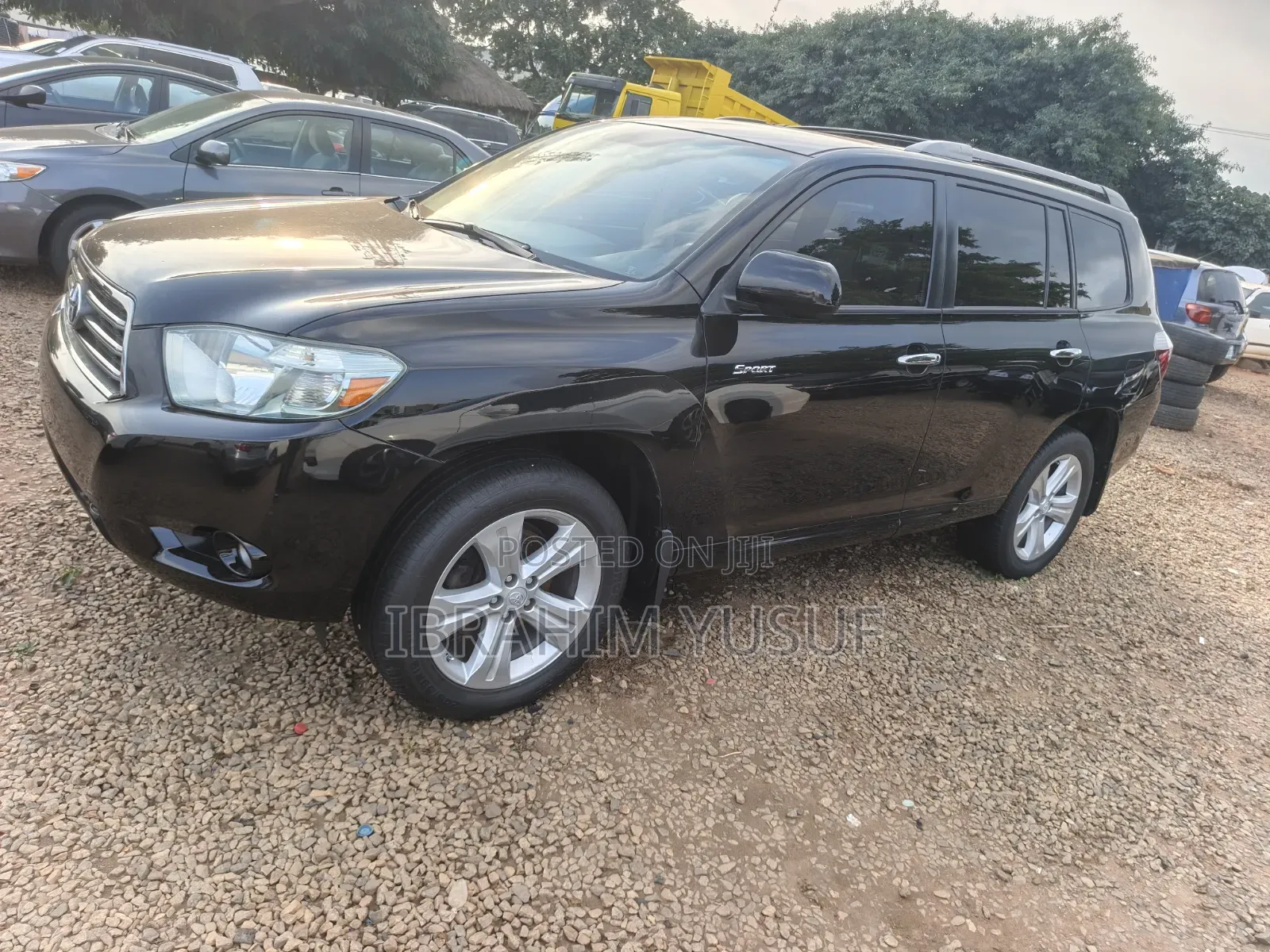 Toyota Highlander 2008 Black