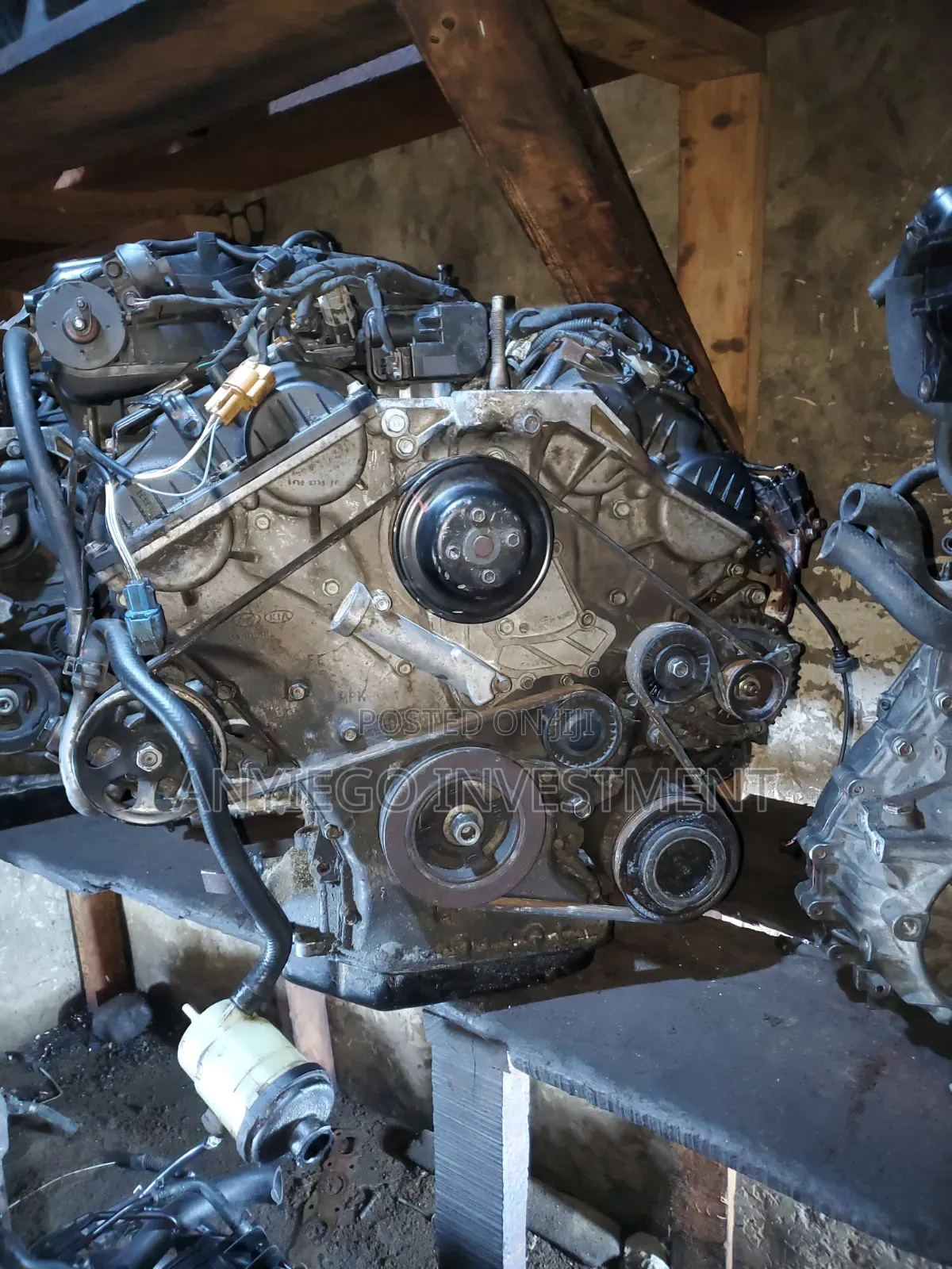 Complete Engine for Hyundai/Kia Santa-Fe, Sorento, Sedona, Azera Etc