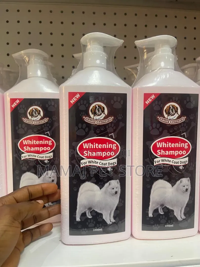 Dog White Coat Imported Shampoo