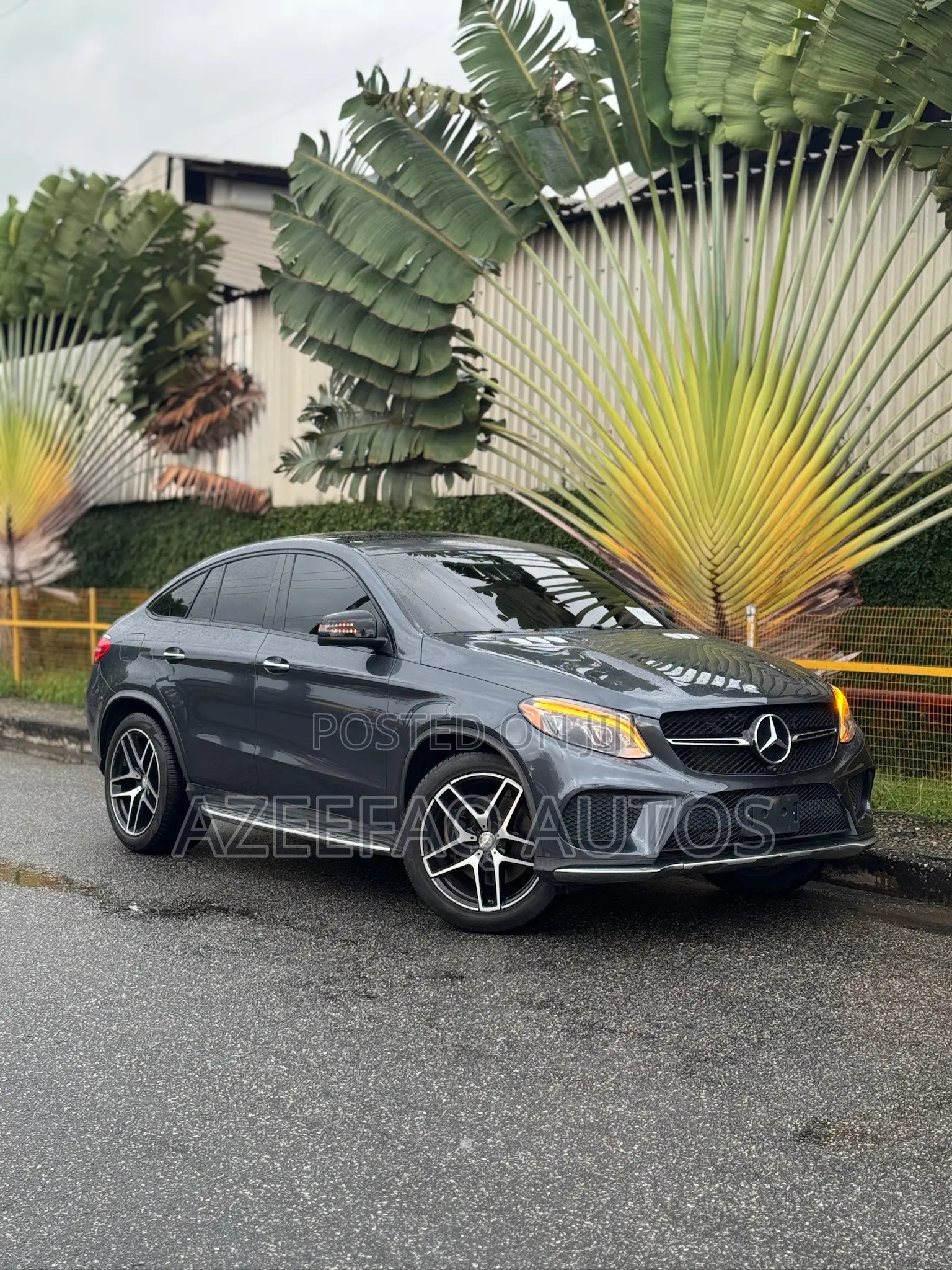 Mercedes-Benz GLE-Class 2016 Gray