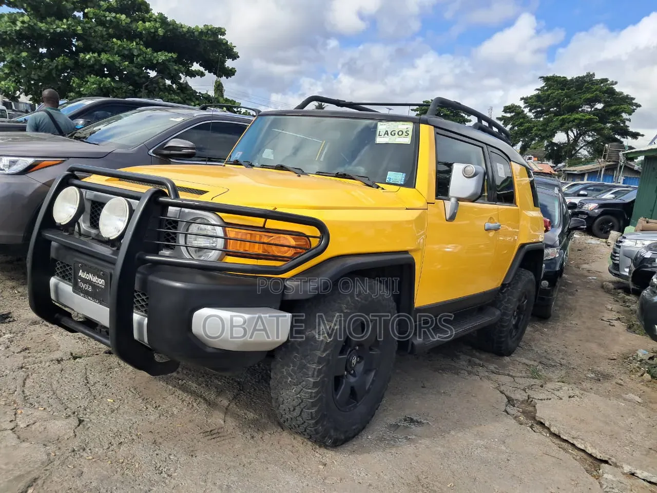 Toyota FJ Cruiser Base 4x4 2008 Yellow