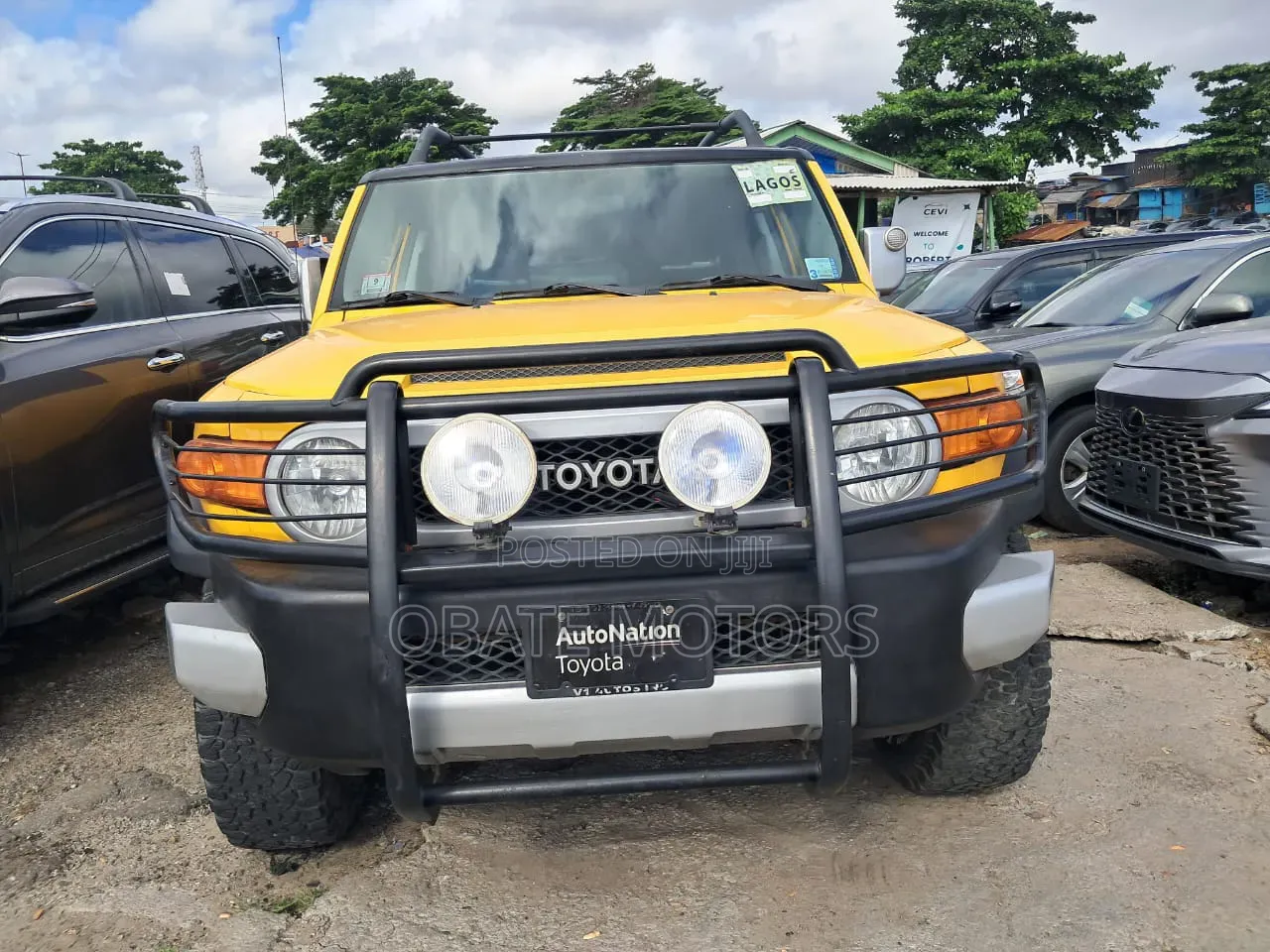 Toyota FJ Cruiser Base 4x4 2008 Yellow