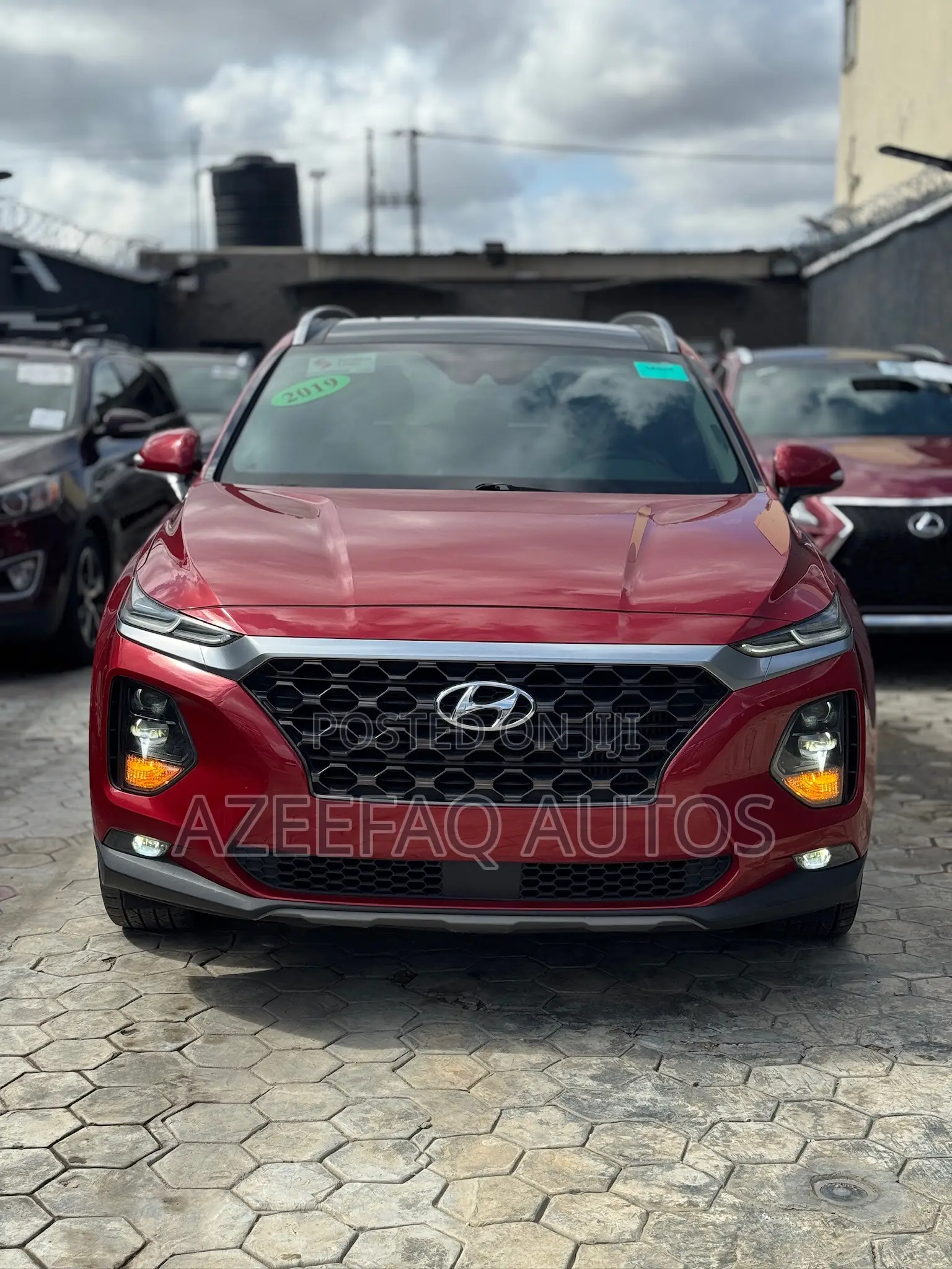 Hyundai Santa Fe Limited 2.0T AWD 2019 Red