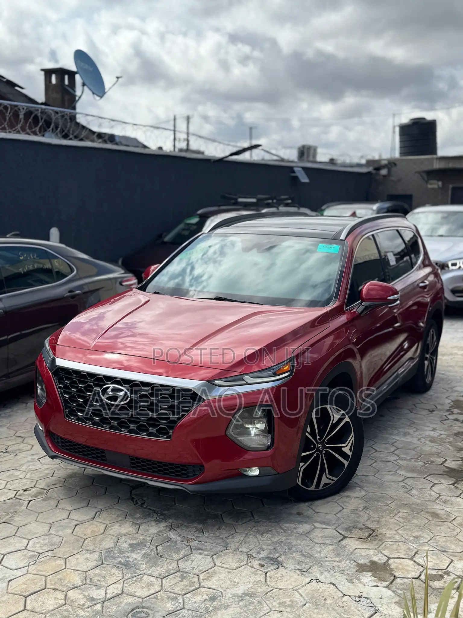 Hyundai Santa Fe Limited 2.0T AWD 2019 Red