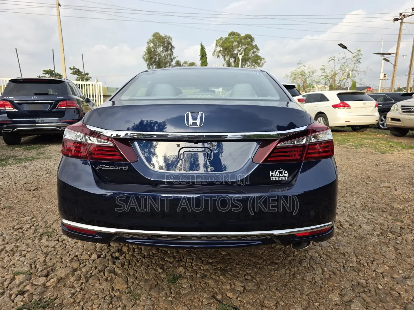 Honda Accord EX 4dr Sedan FWD (2.4L 4cyl 2A) 2017 Blue