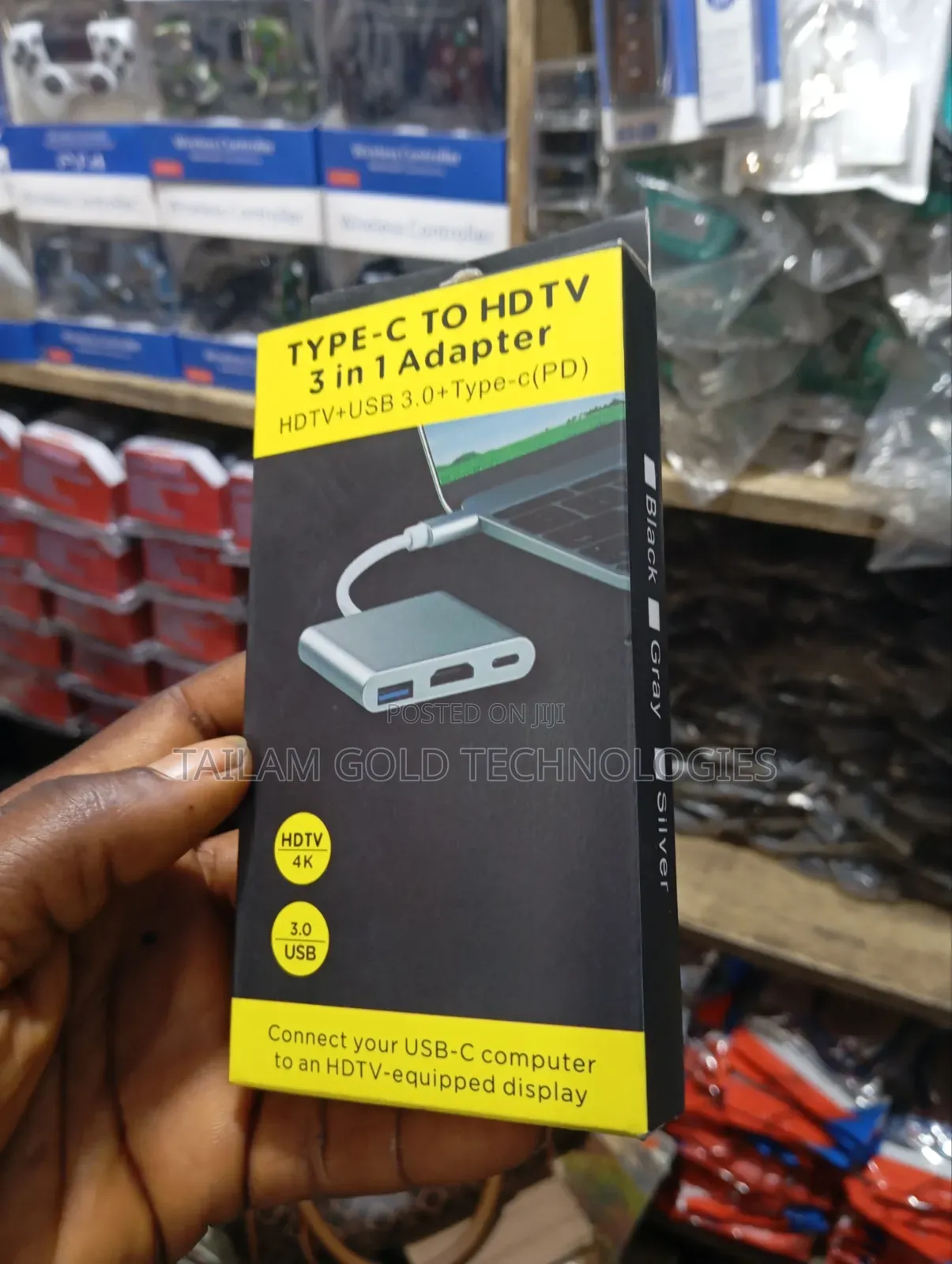 Type C Hd Tv 3in1 Adapter