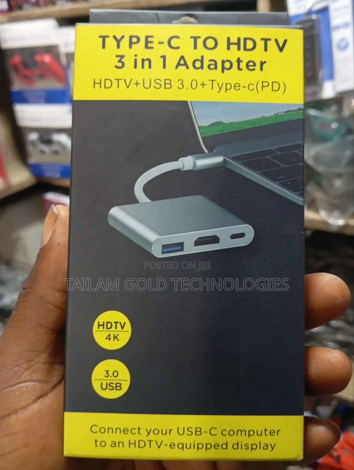 Type C Hd Tv 3in1 Adapter