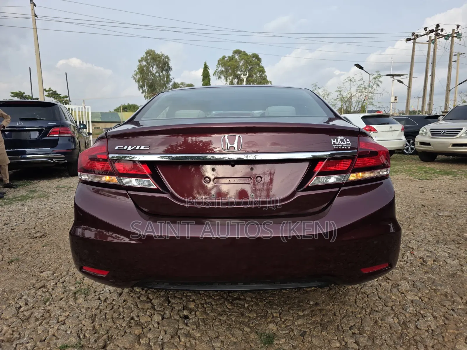 Honda Civic EX 4dr Sedan (1.8L 4cyl CVT) 2015
