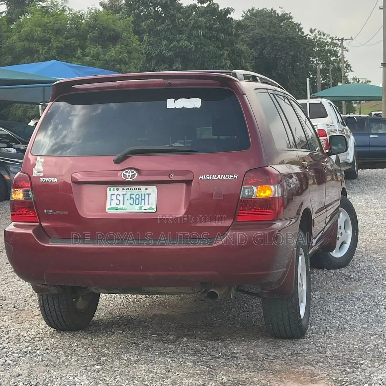 Toyota Highlander 2007 Red