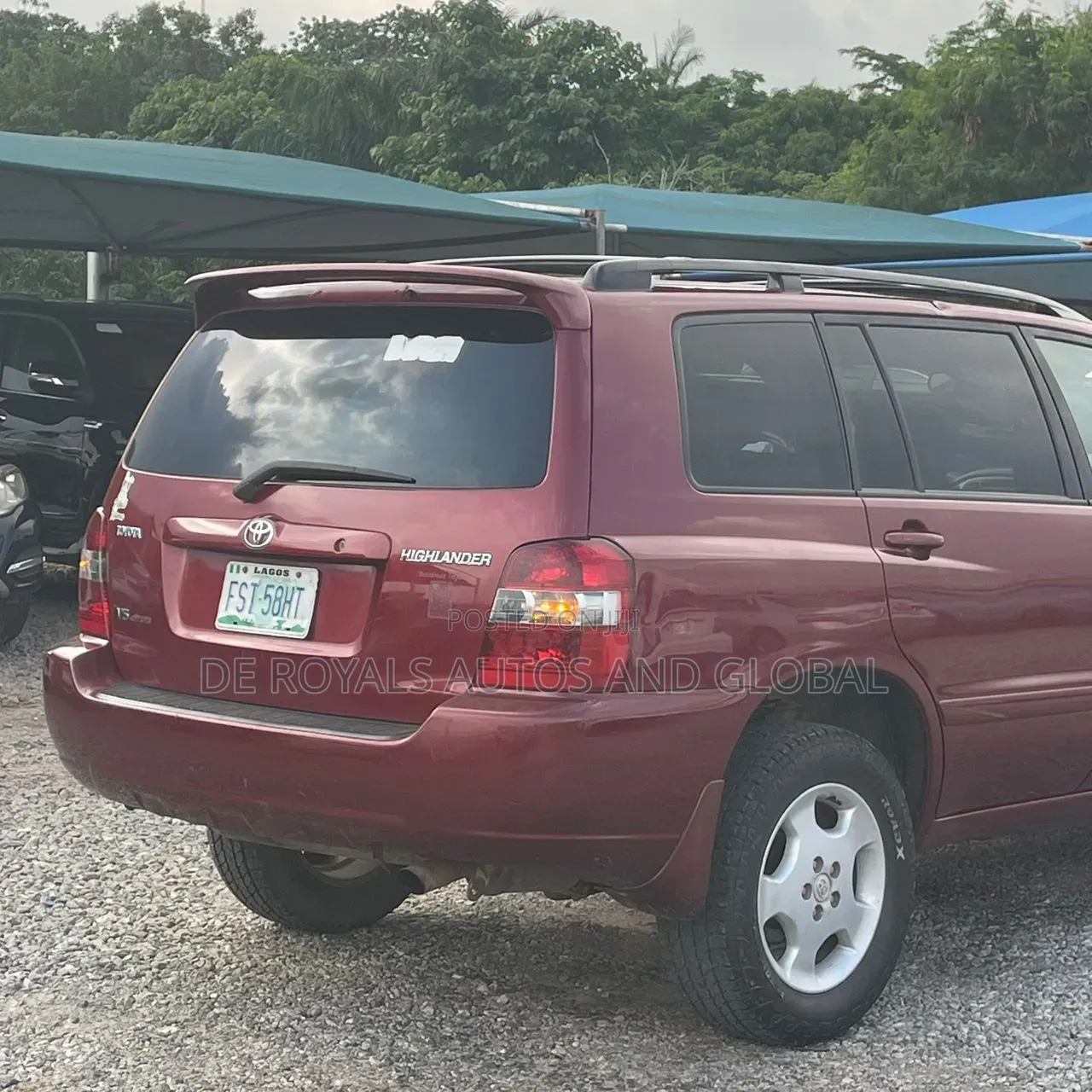 Toyota Highlander 2007 Red