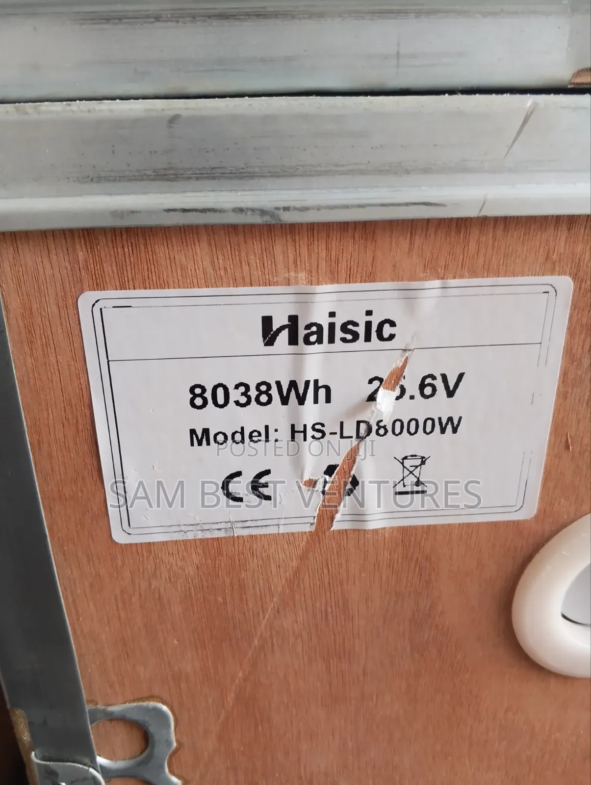 8kwh 24v Black Hisica Lithium Battery