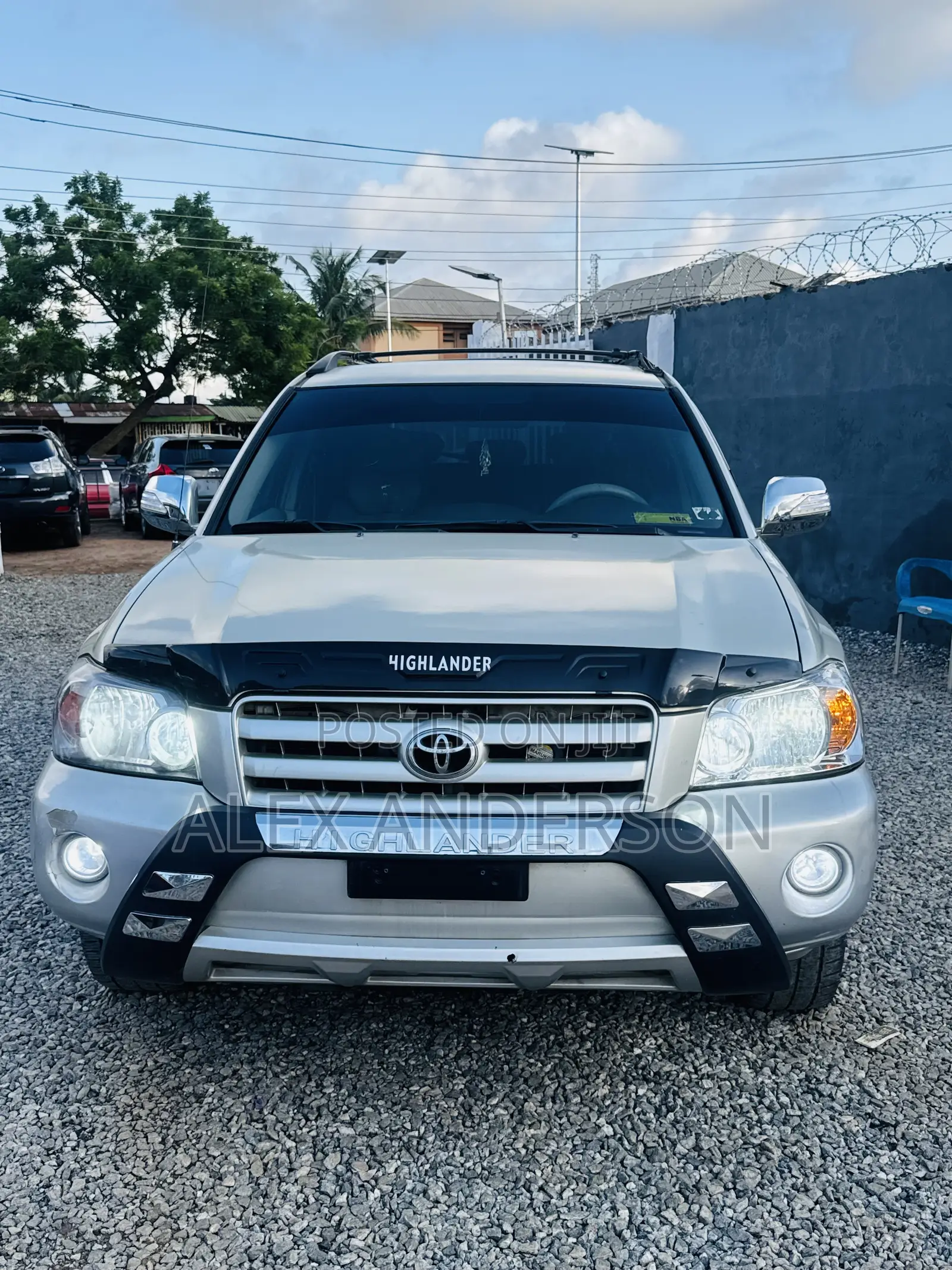 Toyota Highlander 4x4 2005 Silver