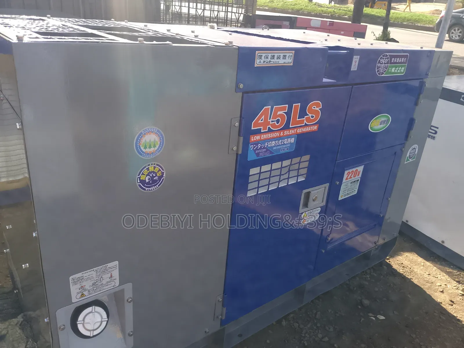 45kva Denyo Engine From Japan Soundproof Generator
