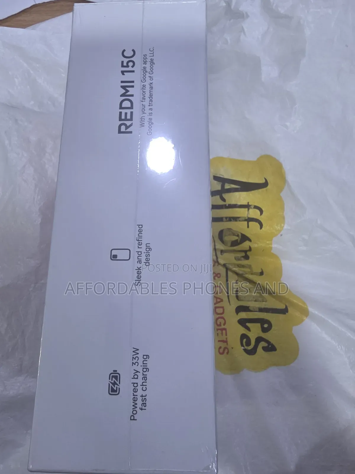 New Xiaomi Redmi 15C 4G 128 GB Black
