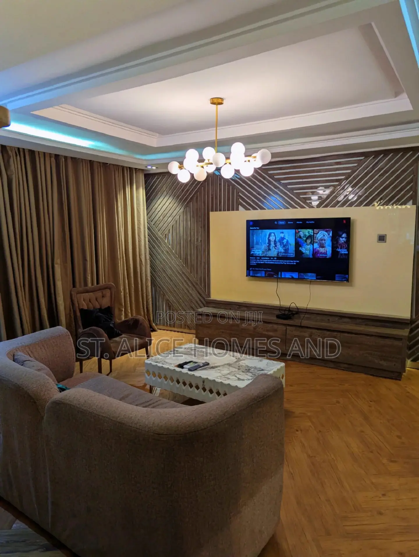 0threeresidence Brown Theme 2 Bedroom, Wuse 2, Abuja