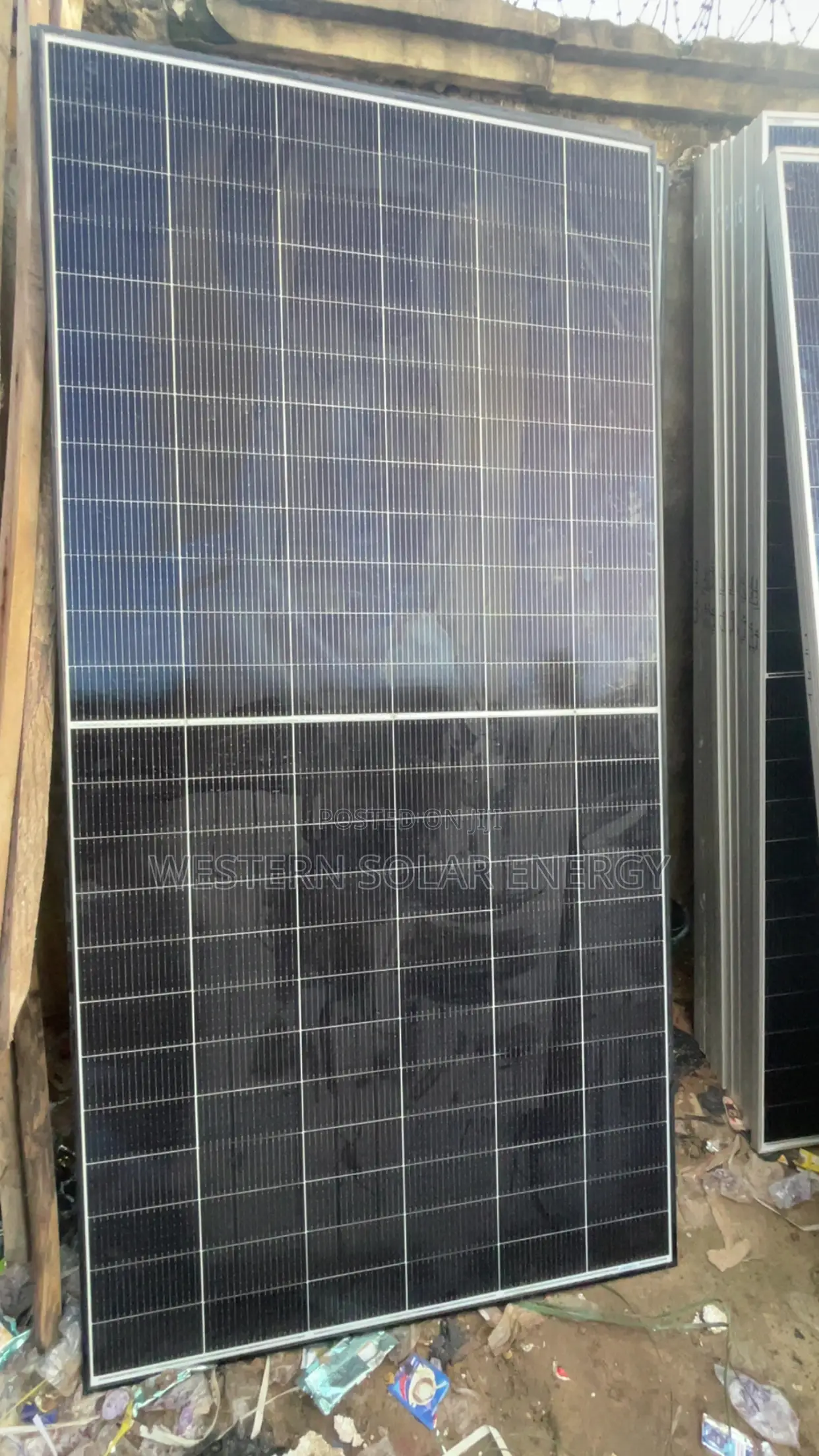 Jinko 650w Bifacial Solar Panel All Black