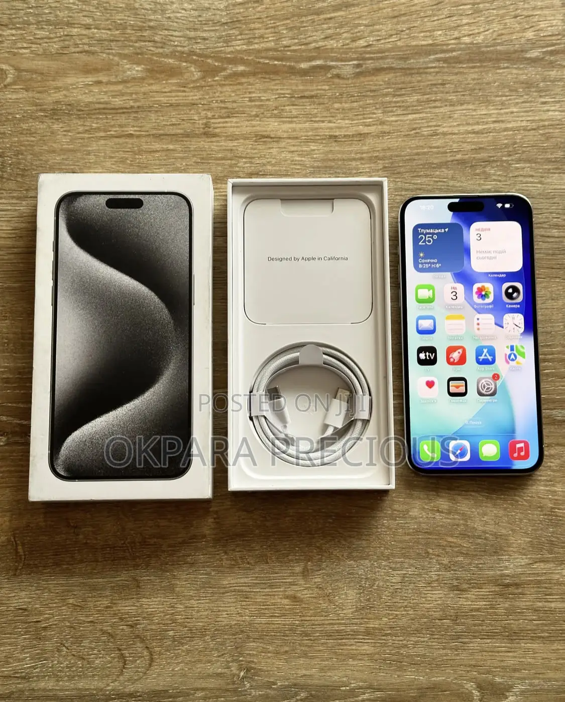 New Apple iPhone 15 Pro Max 256 GB White