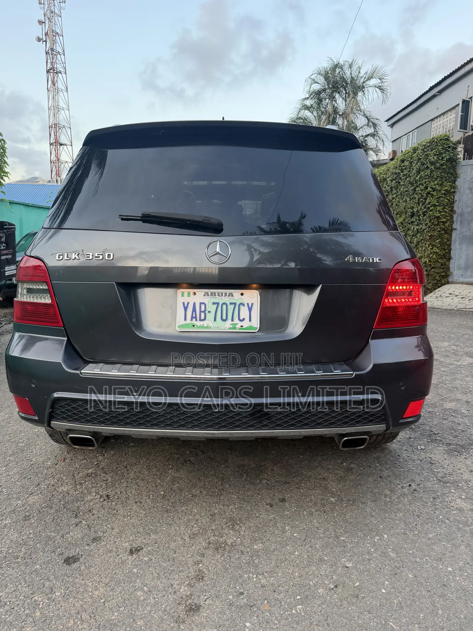 Mercedes-Benz GLK-Class 350 4MATIC 2012 Gray