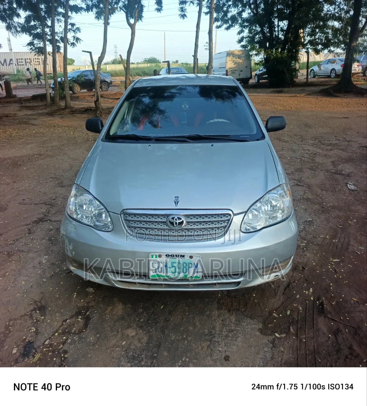 Toyota Corolla 2003 Silver