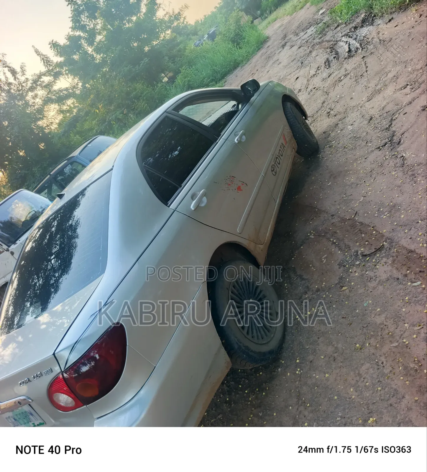 Toyota Corolla 2003 Silver