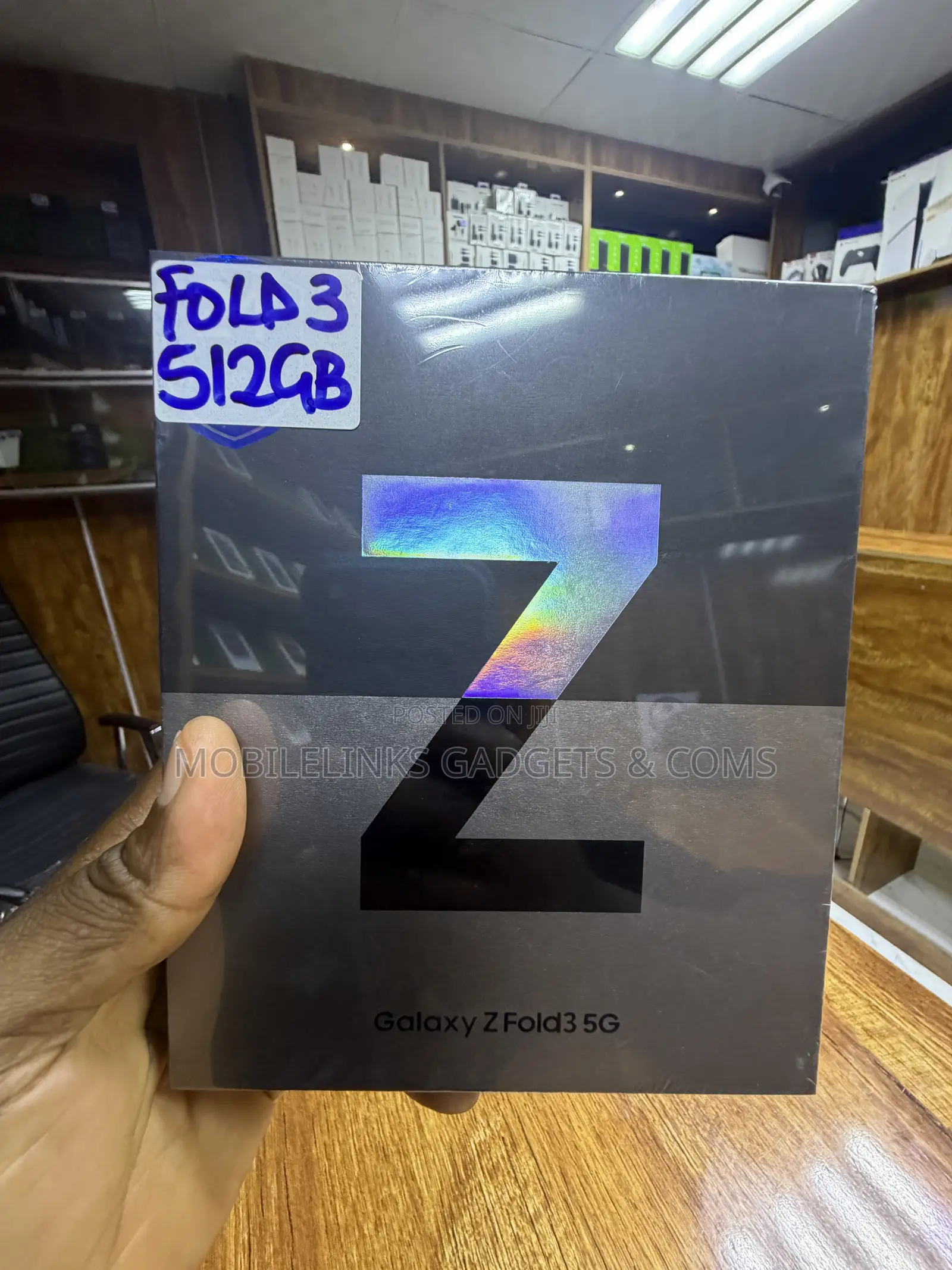 New Samsung Galaxy Z Fold3 5G 512 GB Black