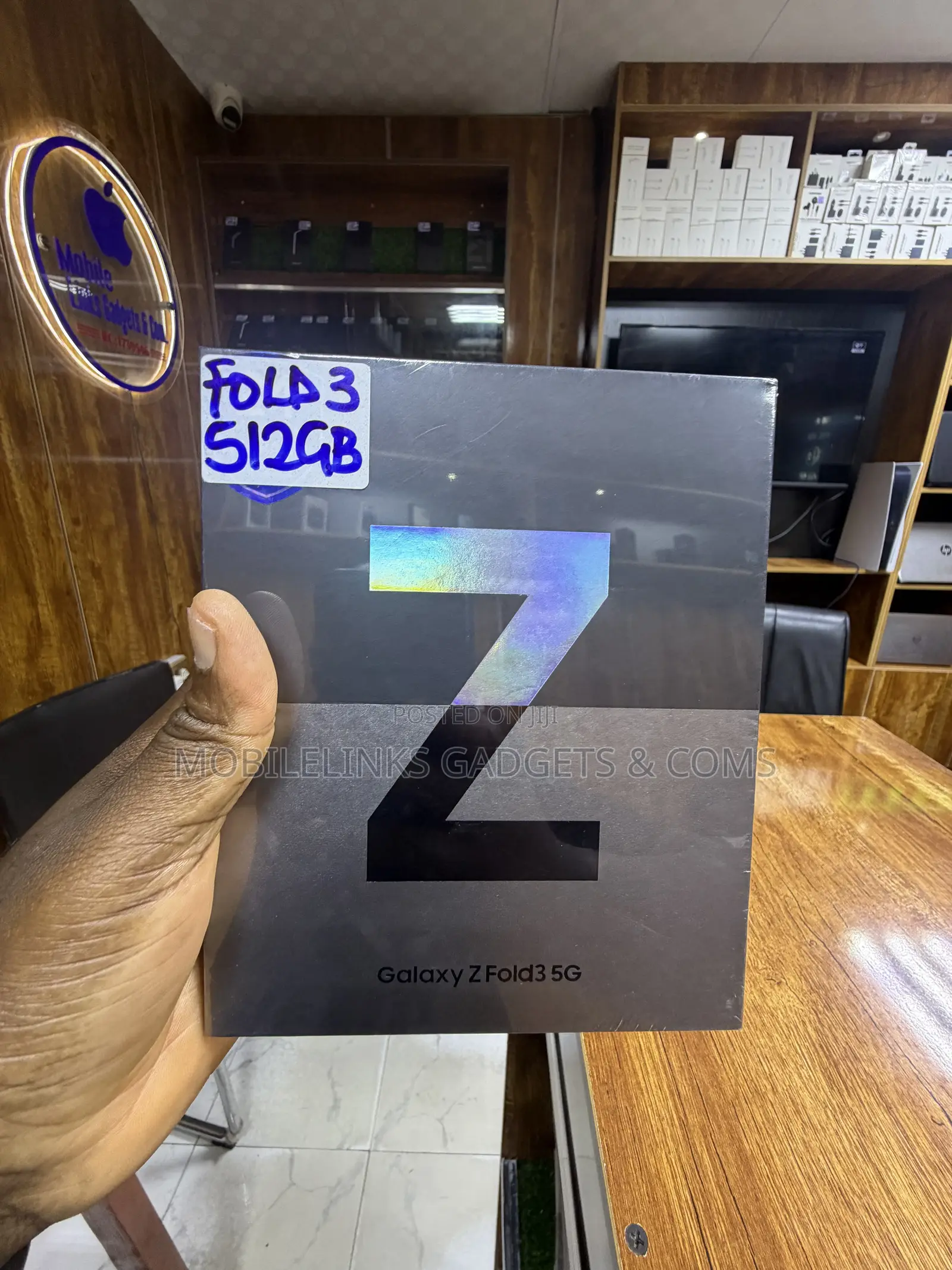 New Samsung Galaxy Z Fold3 5G 512 GB Black